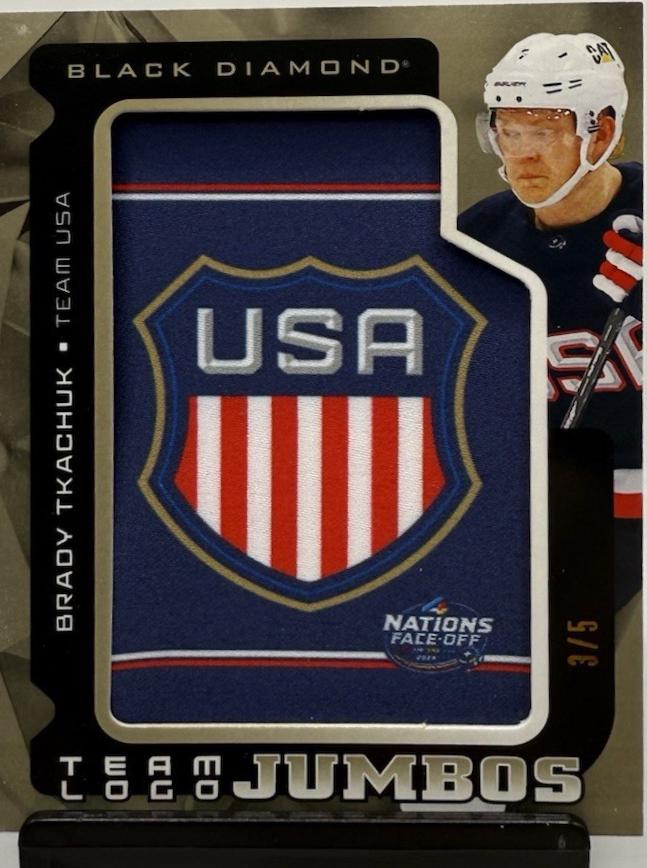 Brady Tkachuk [Gold Alternate Logo] #TL-BT