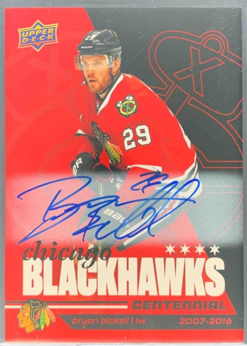 Bryan Bickell [Autograph] #16