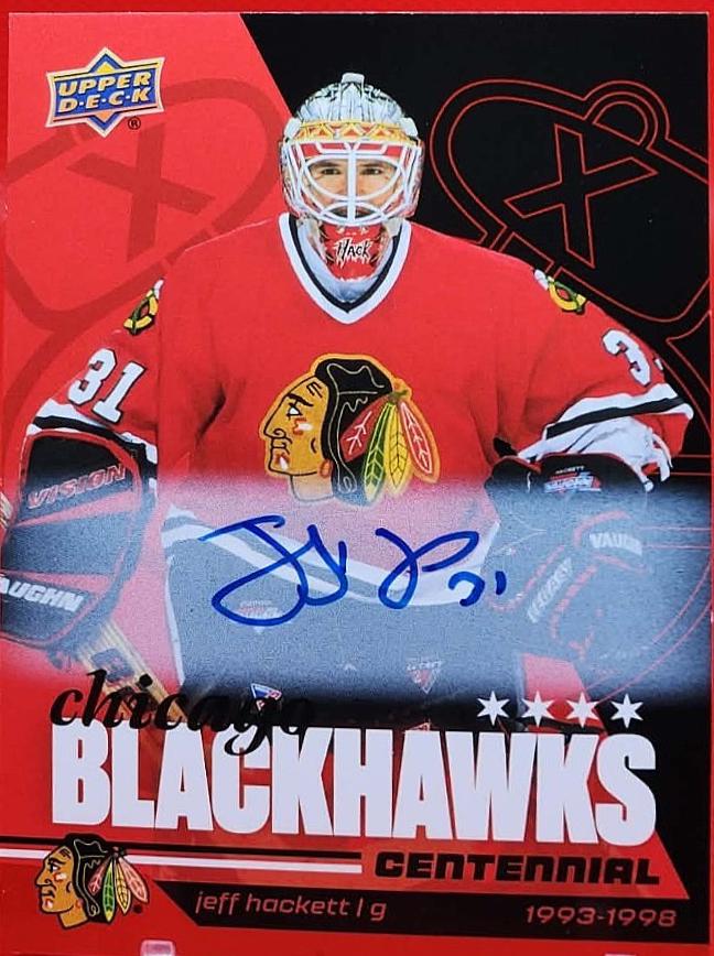 Jeff Hackett [Autograph] #49