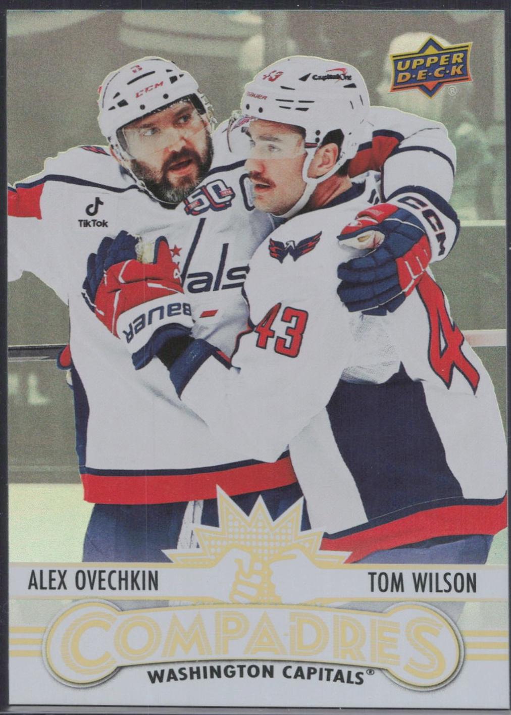 Alex Ovechkin/Tom Wilson [Gold] #CM-13