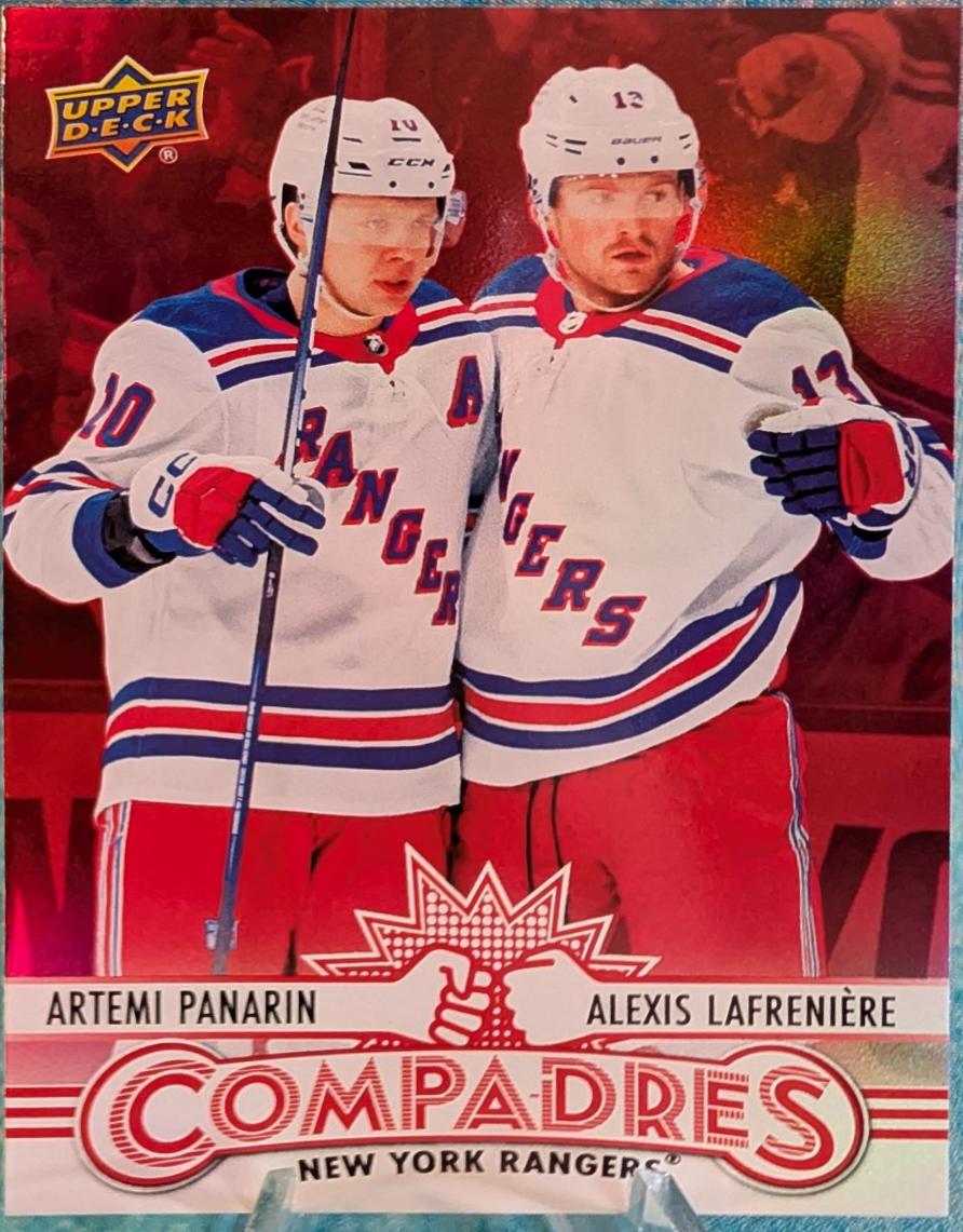 Artemi Panarin/Alexis Lafreniere [Red] #CM-15