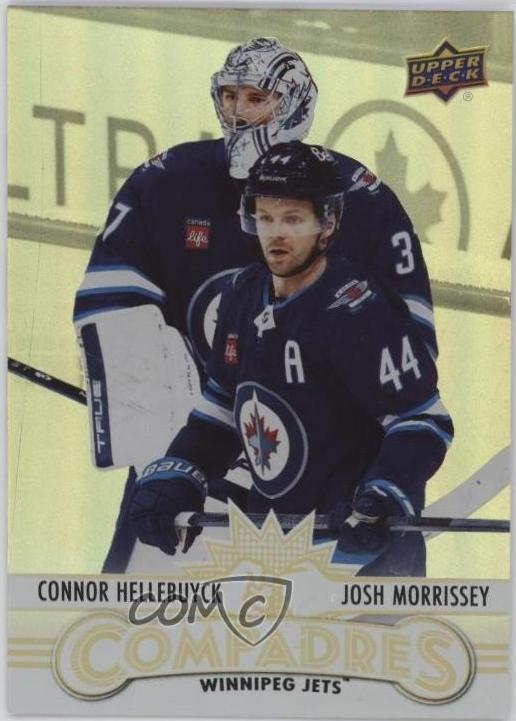 Connor Hellebuyck/Josh Morrissey [Gold] #CM-12