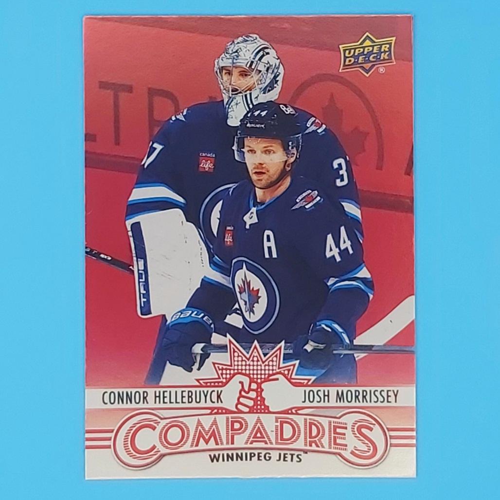Connor Hellebuyck/Josh Morrissey [Red] #CM-12