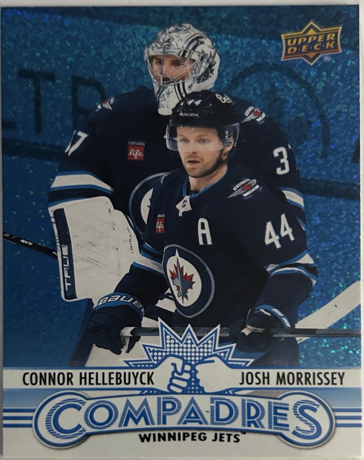 Connor Hellebuyck/Josh Morrissey [Speckle] #CM-12