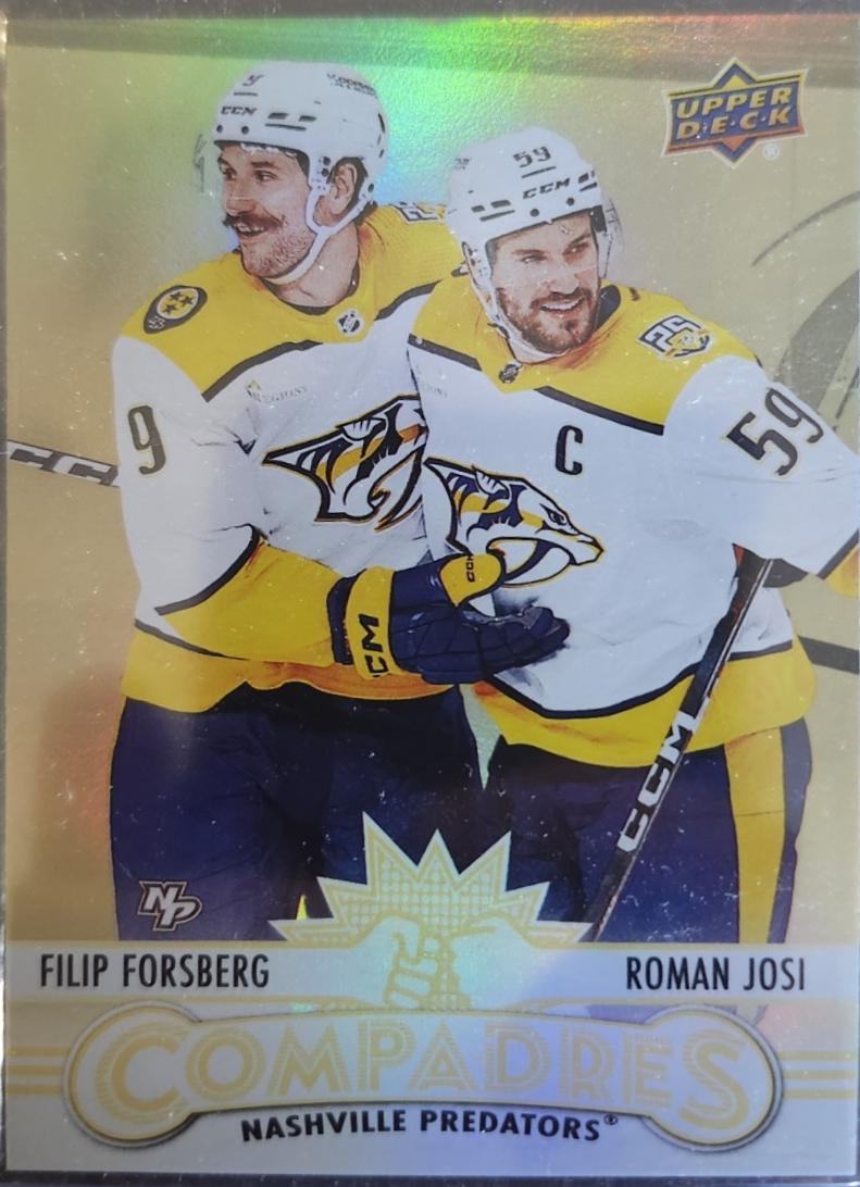 Filip Forsberg/Roman Josi [Gold] #CM-4