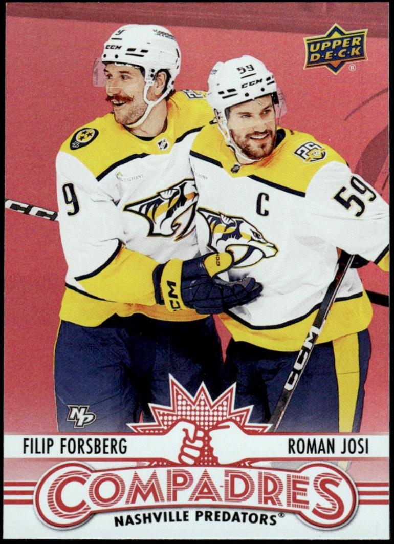 Filip Forsberg/Roman Josi [Red] #CM-4