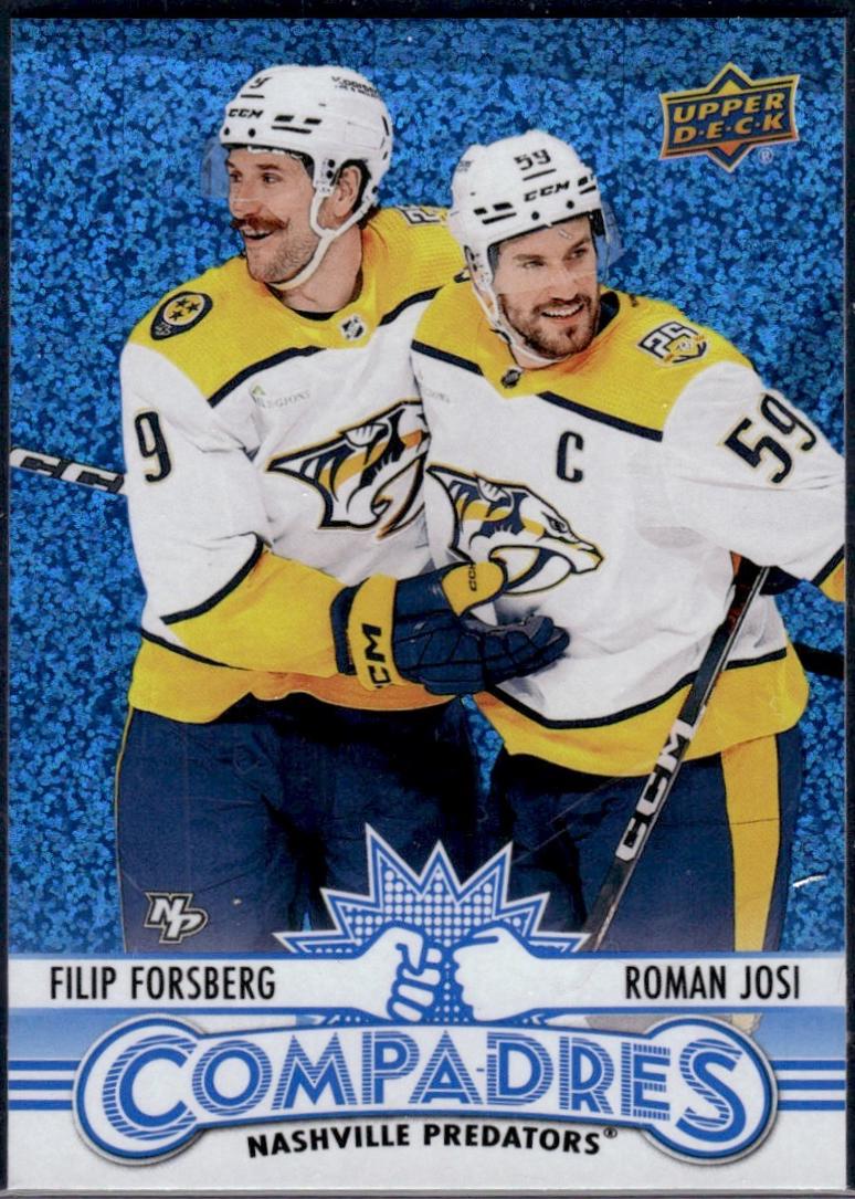 Filip Forsberg/Roman Josi [Speckle] #CM-4