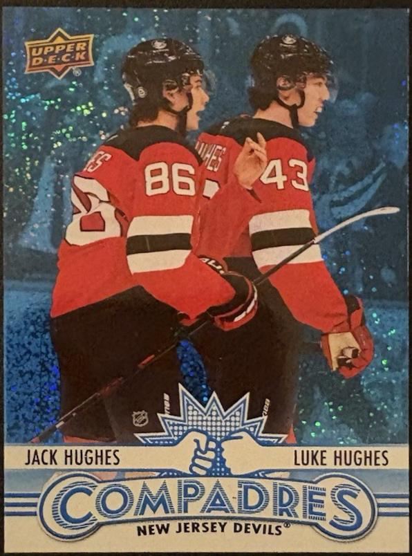Jack Hughes/Luke Hughes [Speckle] #CM-5
