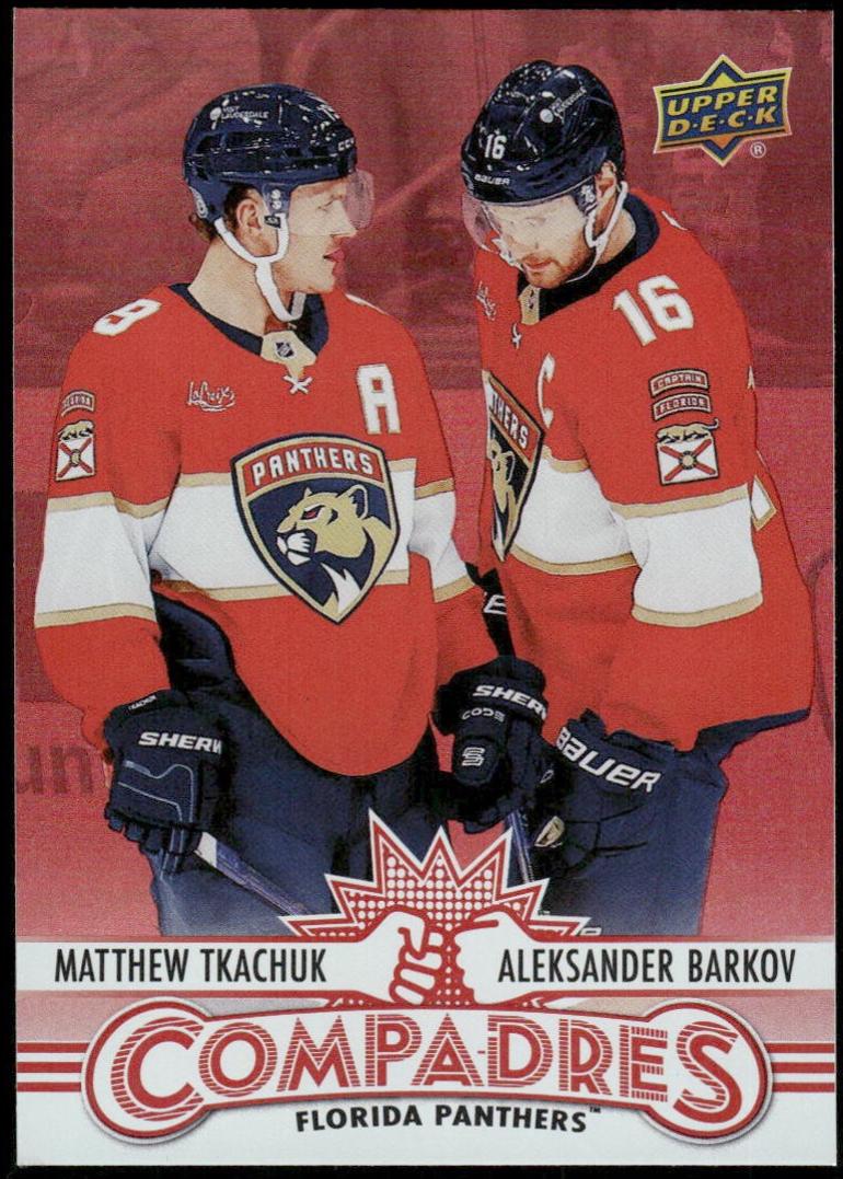 Matthew Tkachuk/Aleksander Barkov [Red] #CM-6