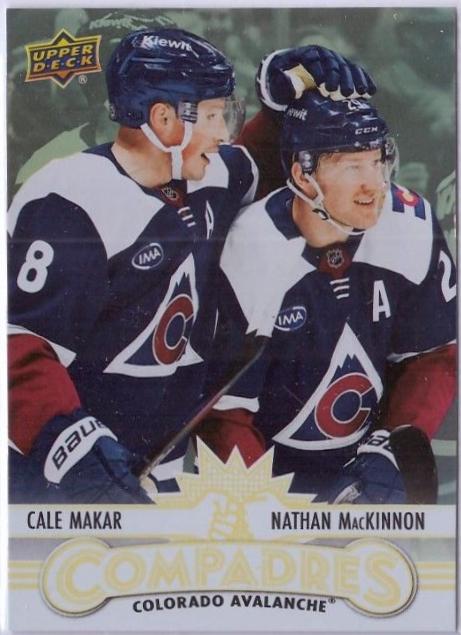 Nathan MacKinnon/Cale Makar [Gold] #CM-10