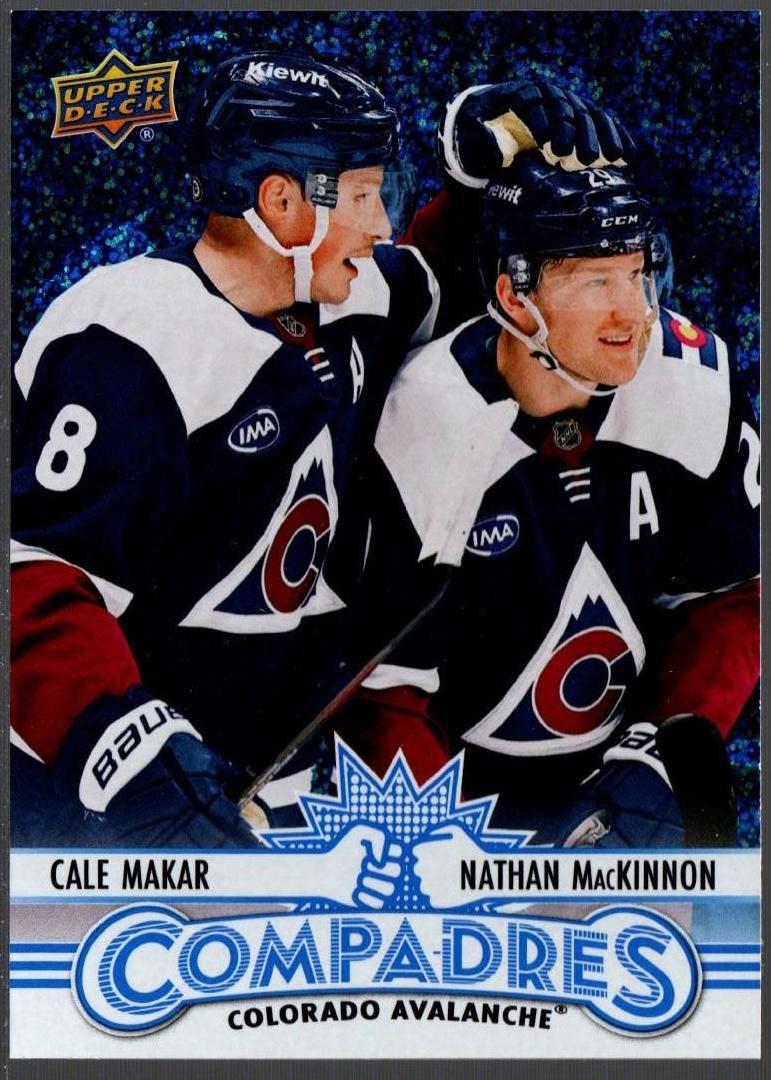 Nathan MacKinnon/Cale Makar [Speckle] #CM-10