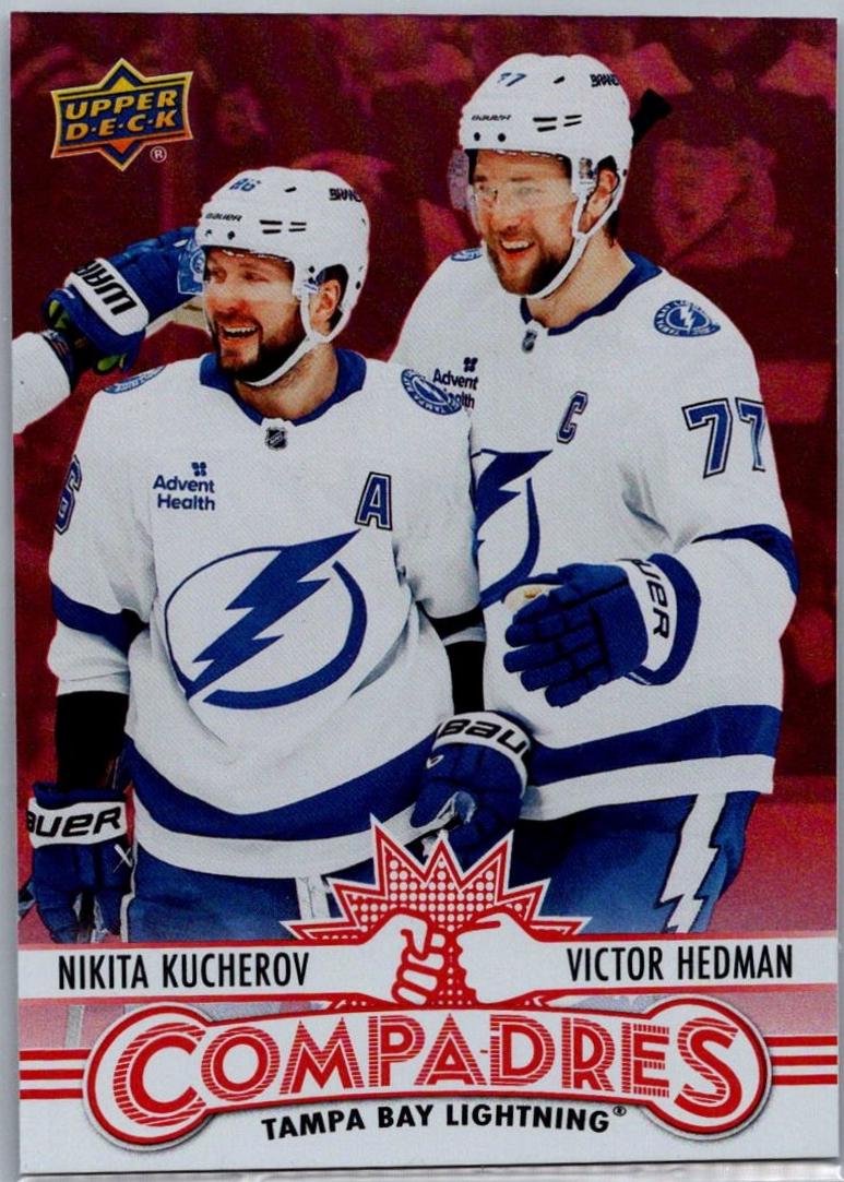 Nikita Kucherov/Victor Hedman [Red] #CM-7