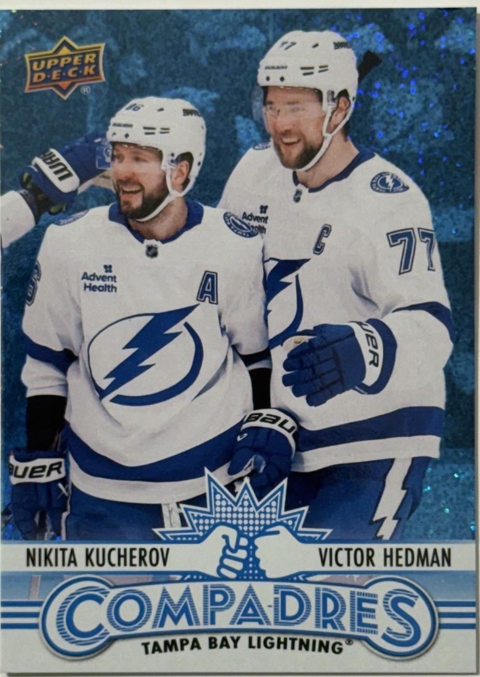 Nikita Kucherov/Victor Hedman [Speckle] #CM-7