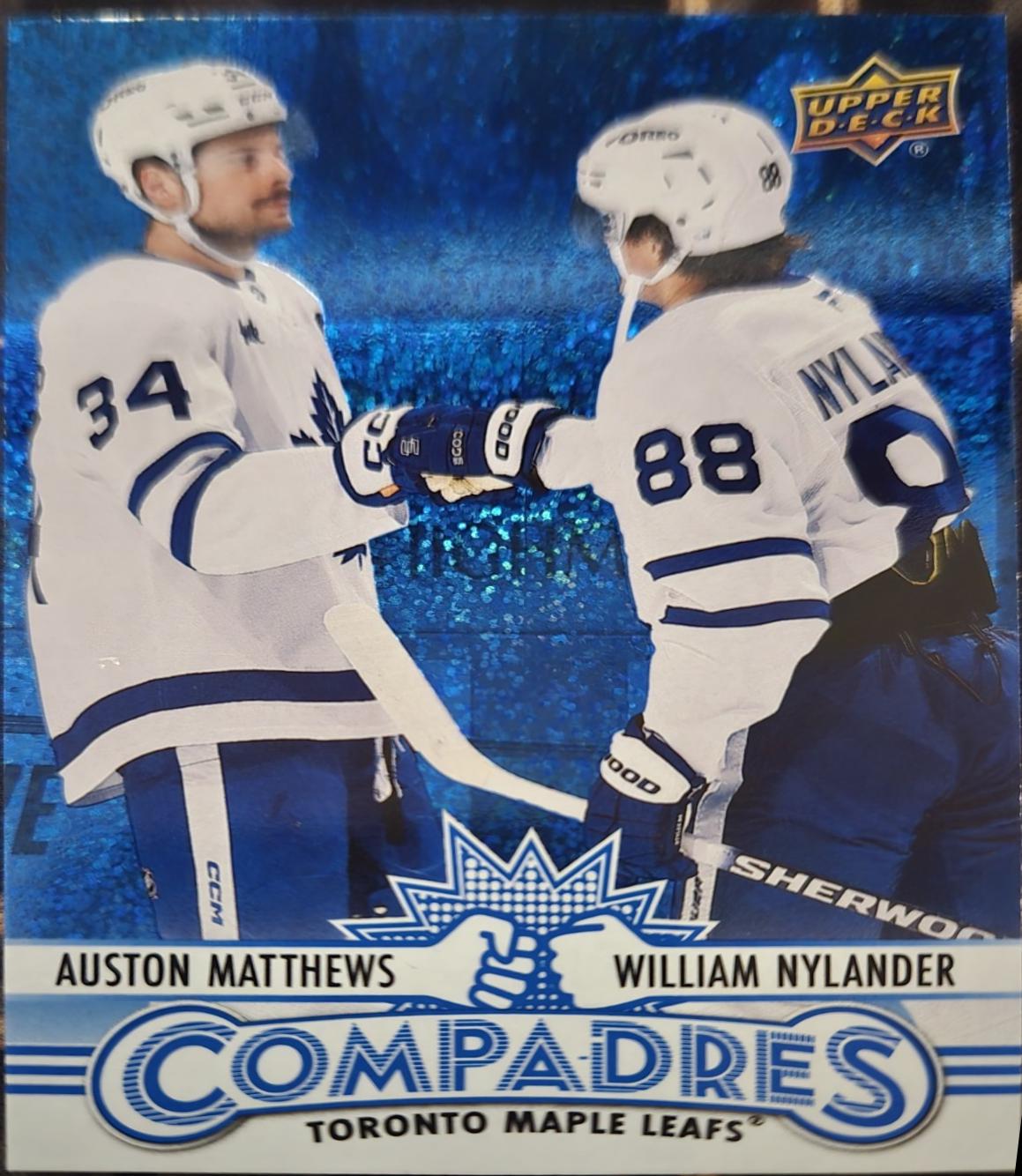 William Nylander/Auston Matthews [Speckle] #CM-3