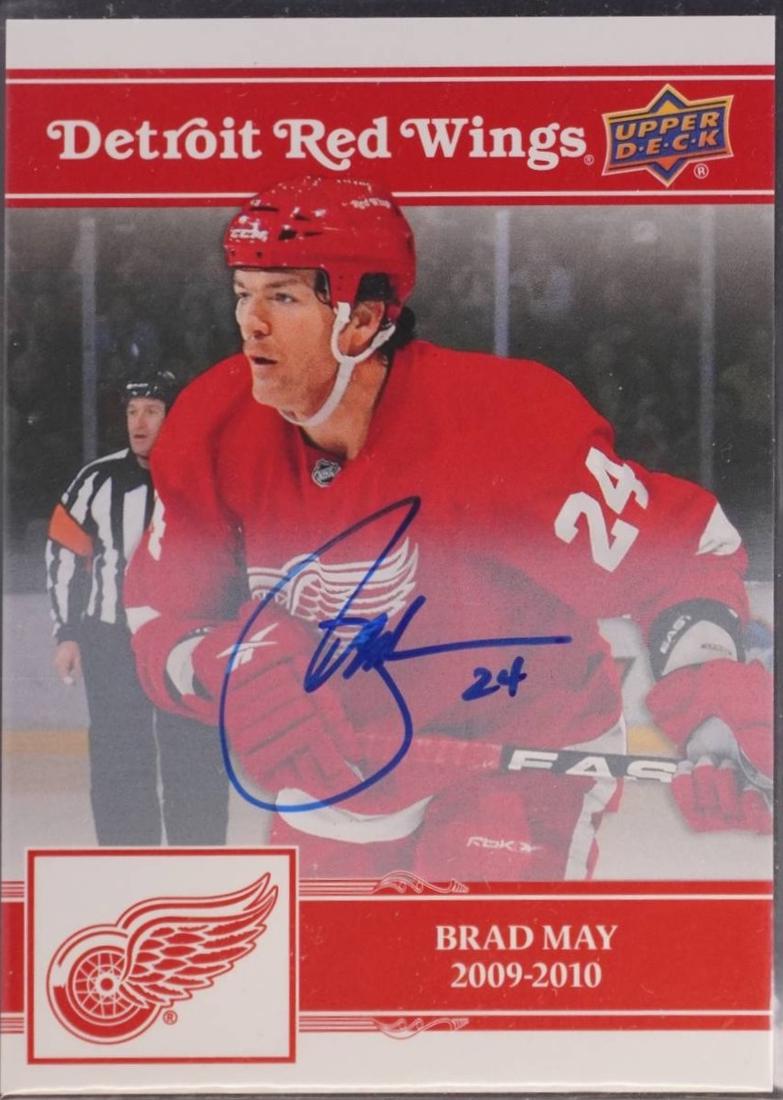 Brad May [Gold Autograph] #46