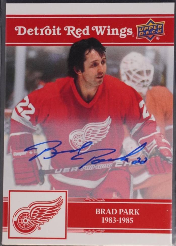 Brad Park [Gold Autograph] #34