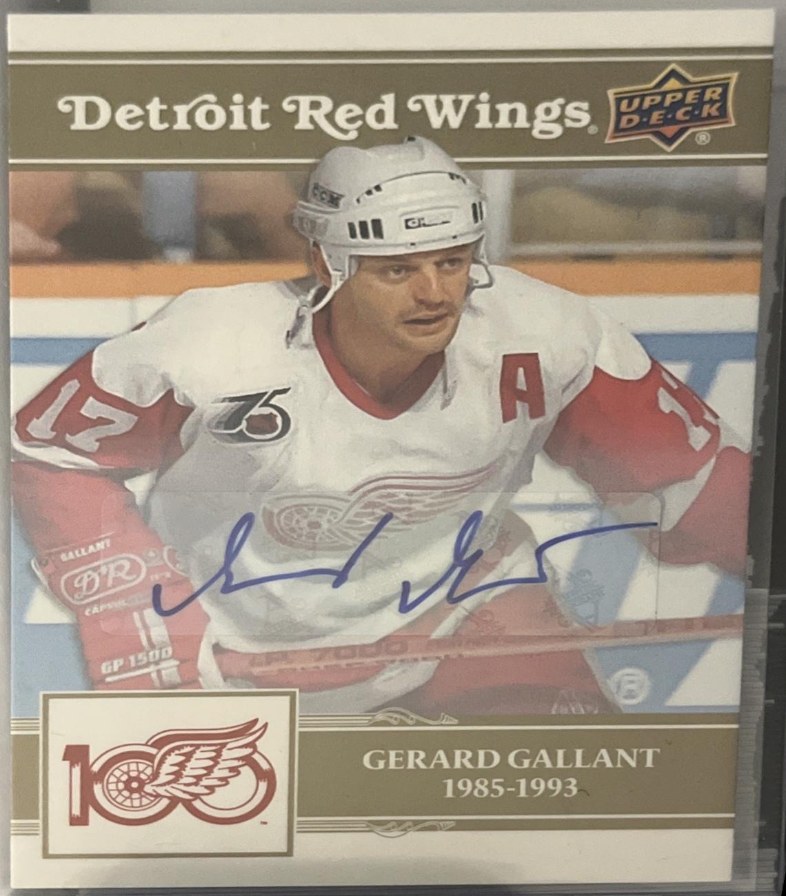 Gerard Gallant [Gold Autograph] #74