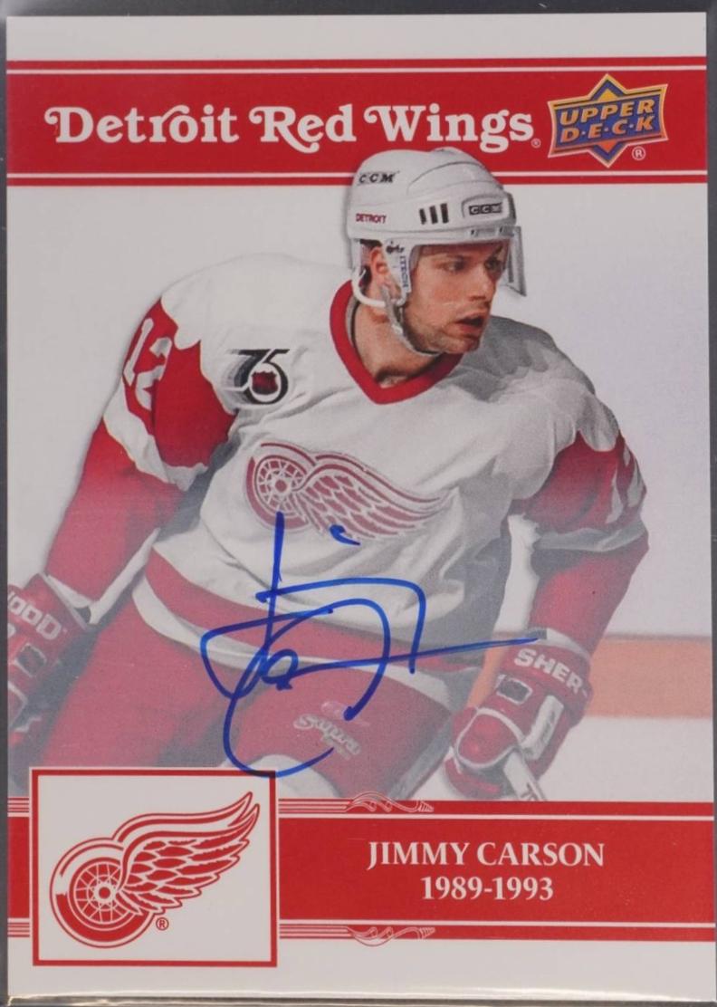 Jimmy Carson [Gold Autograph] #53