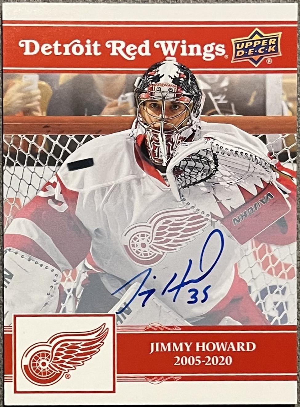 Jimmy Howard [Gold Autograph] #3