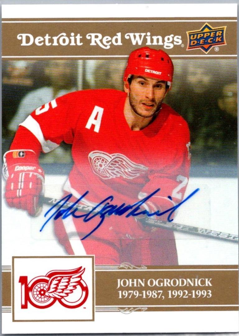 John Ogrodnick [Gold Autograph] #6