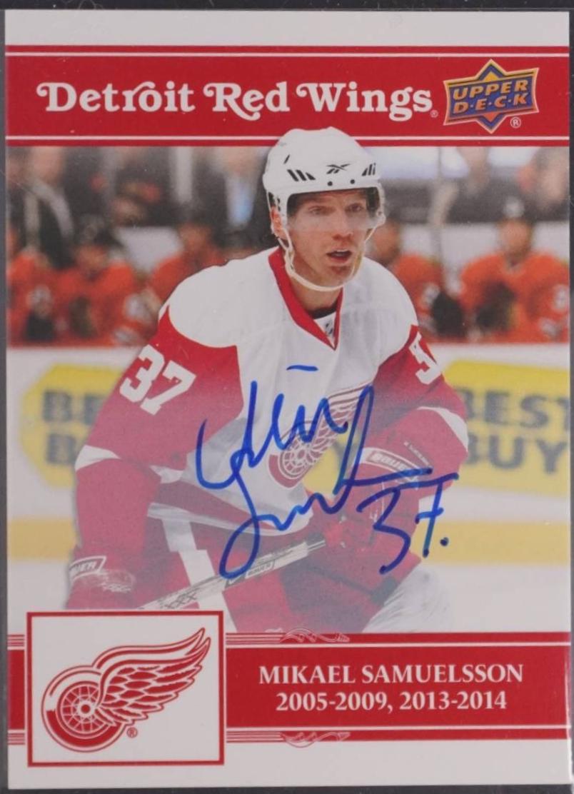 Mikael Samuelsson [Gold Autograph] #51