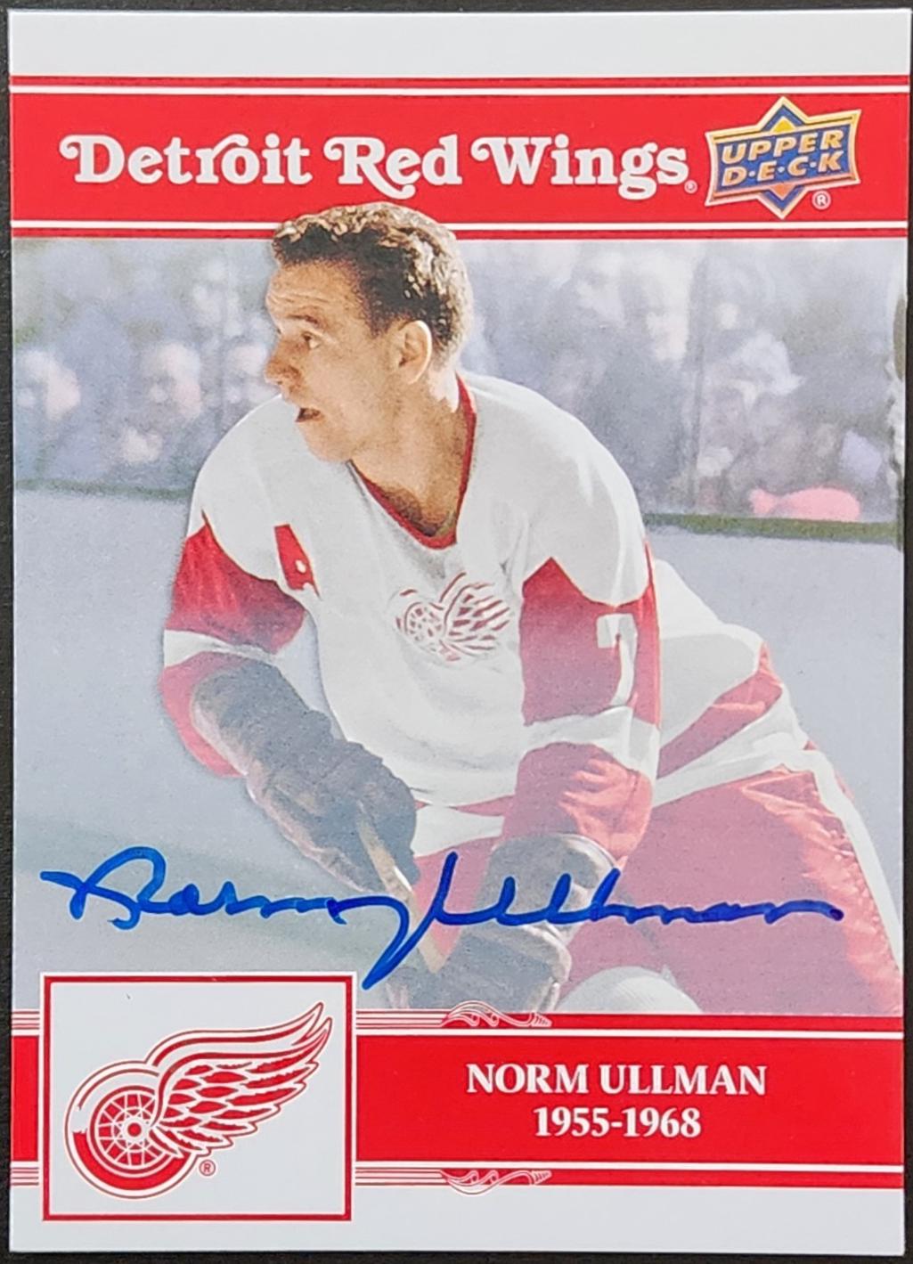 Norm Ullman [Gold Autograph] #56