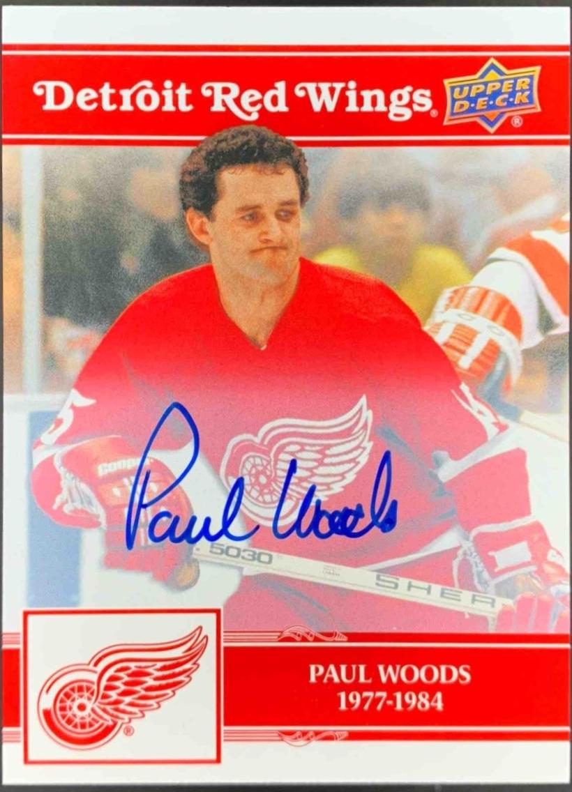 Paul Woods [Gold Autograph] #35