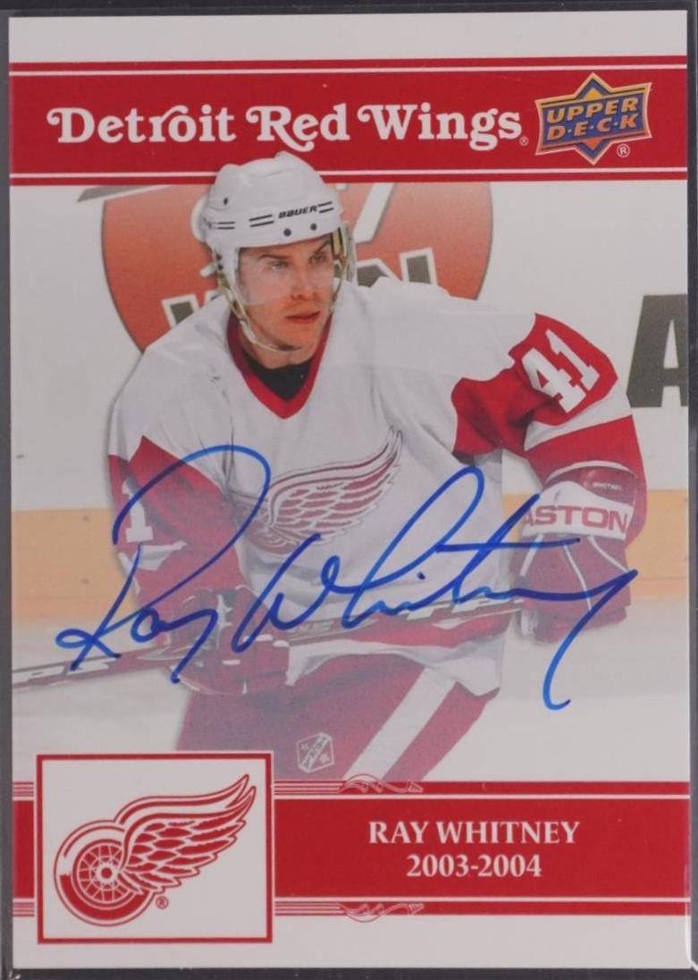 Ray Whitney [Gold Autograph] #52