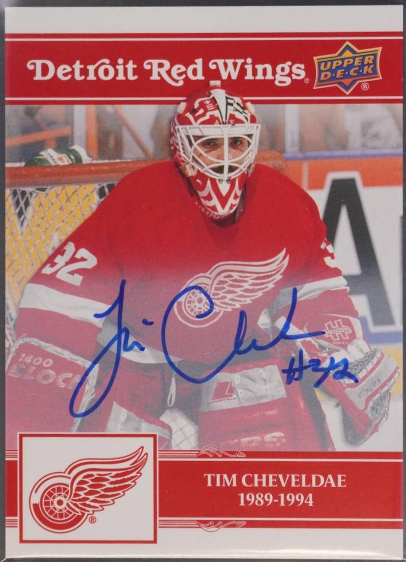 Tim Cheveldae [Gold Autograph] #10