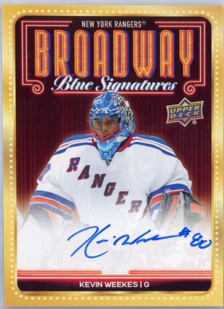 Kevin Weekes #BBS-KW