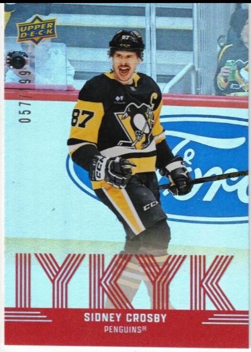 Sidney Crosby [Red] #IYKYK-15