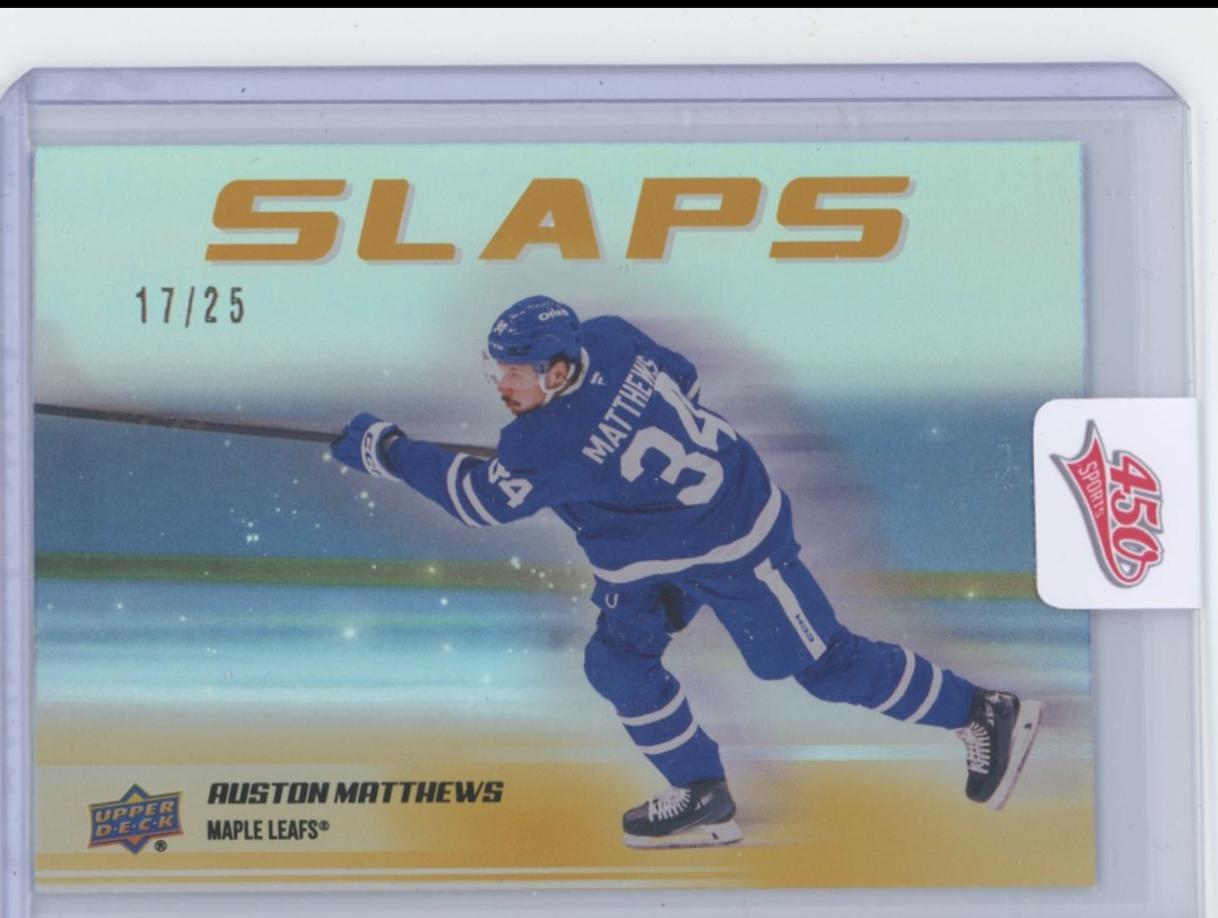 Auston Matthews [Gold] #SL-24