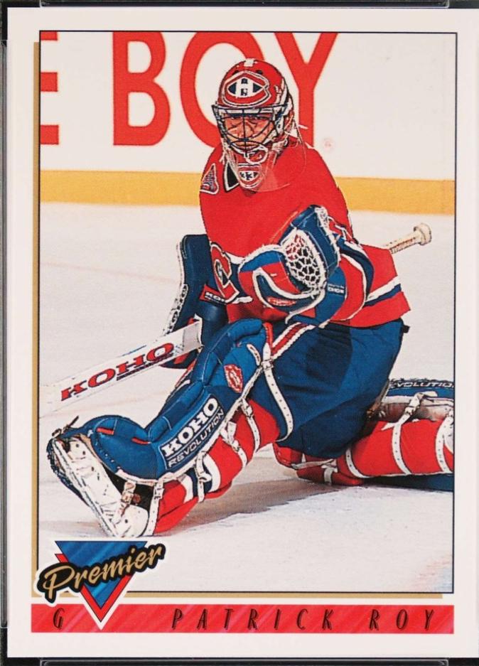 Patrick Roy [Promo Sheet] #1