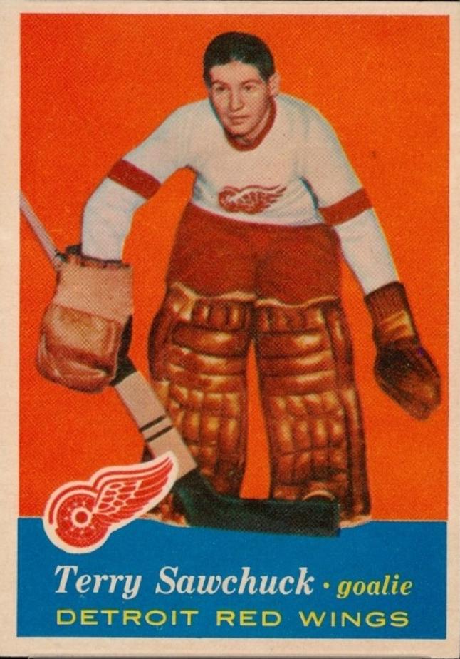 Terry Sawchuk [Sawchuck Misspelled] #35