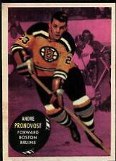 Andre Pronovost [Misspelled Provonost Back] #5