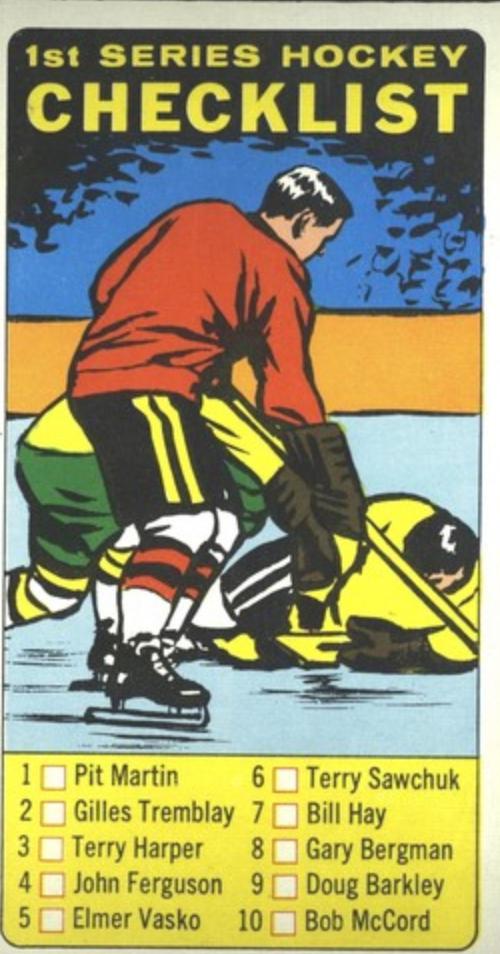 1st Series Hockey Checklist #54