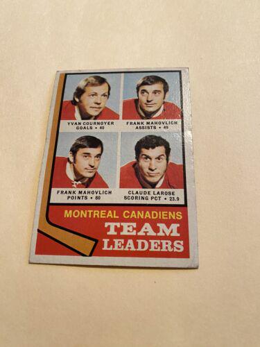 Canadiens Leaders [Cournoyer, Mahovlch, Larose] #124