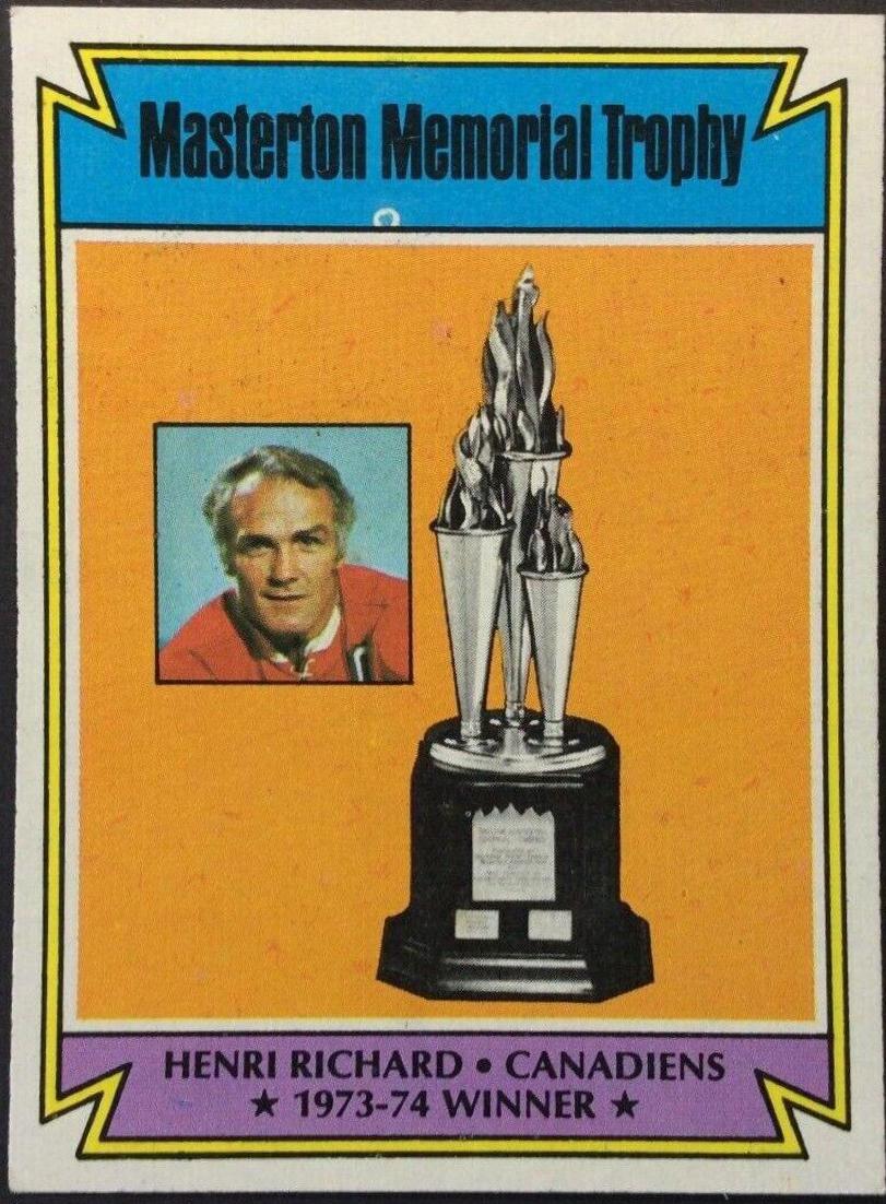 Masterson Trophy [Henri Richard] #243