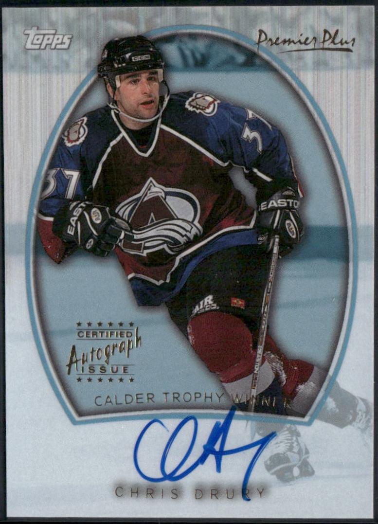 Chris Drury [Autograph] #CTW1