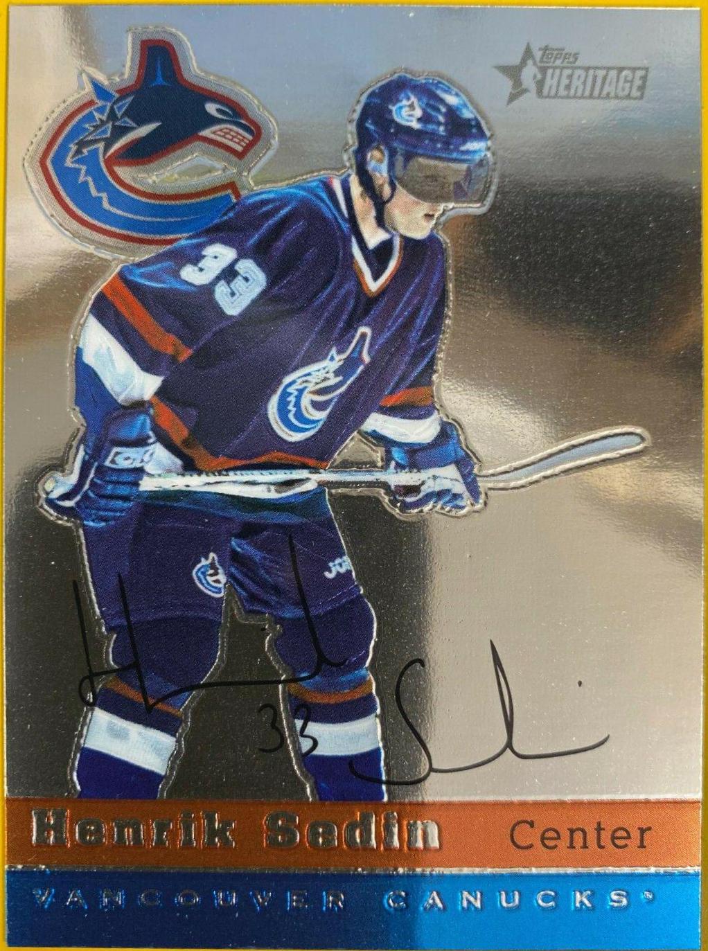 Henrik Sedin #19