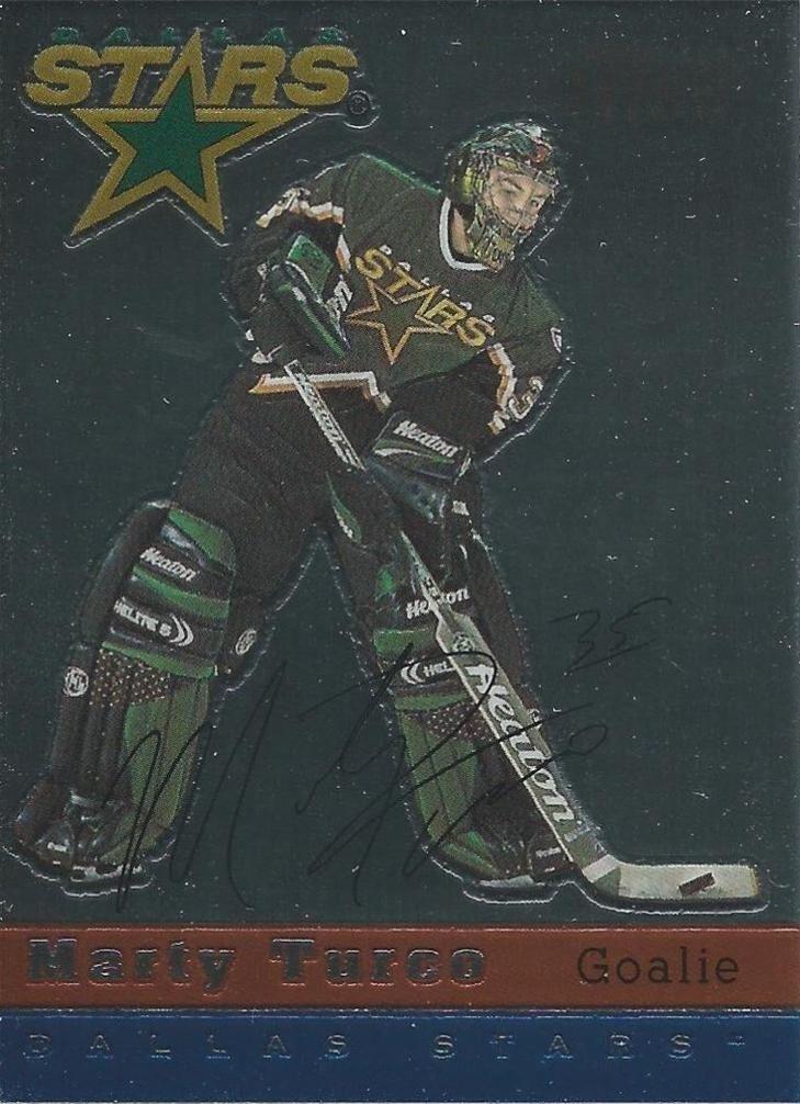 Marty Turco [Chrome Parallel] #75