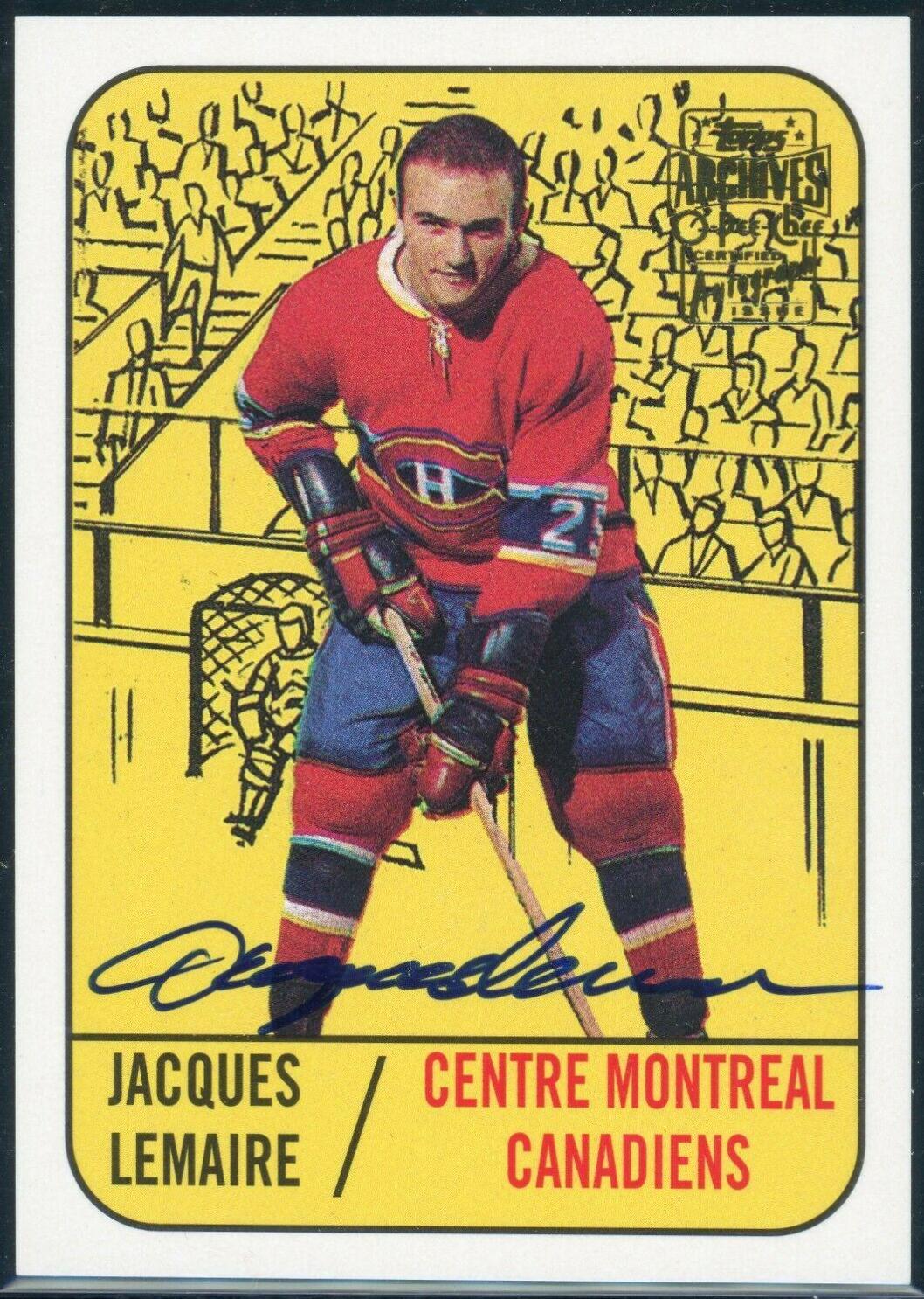 Jacques Lemaire [Autograph] #65