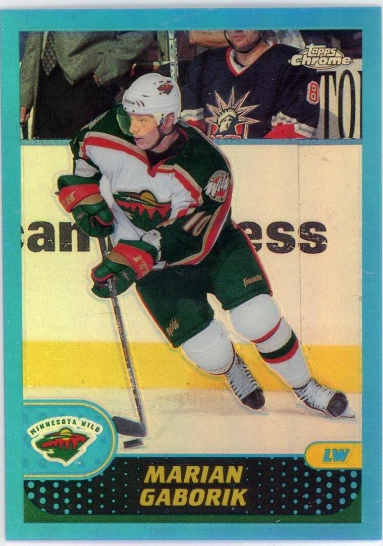 Marian Gaborik [Black Refractor] #18