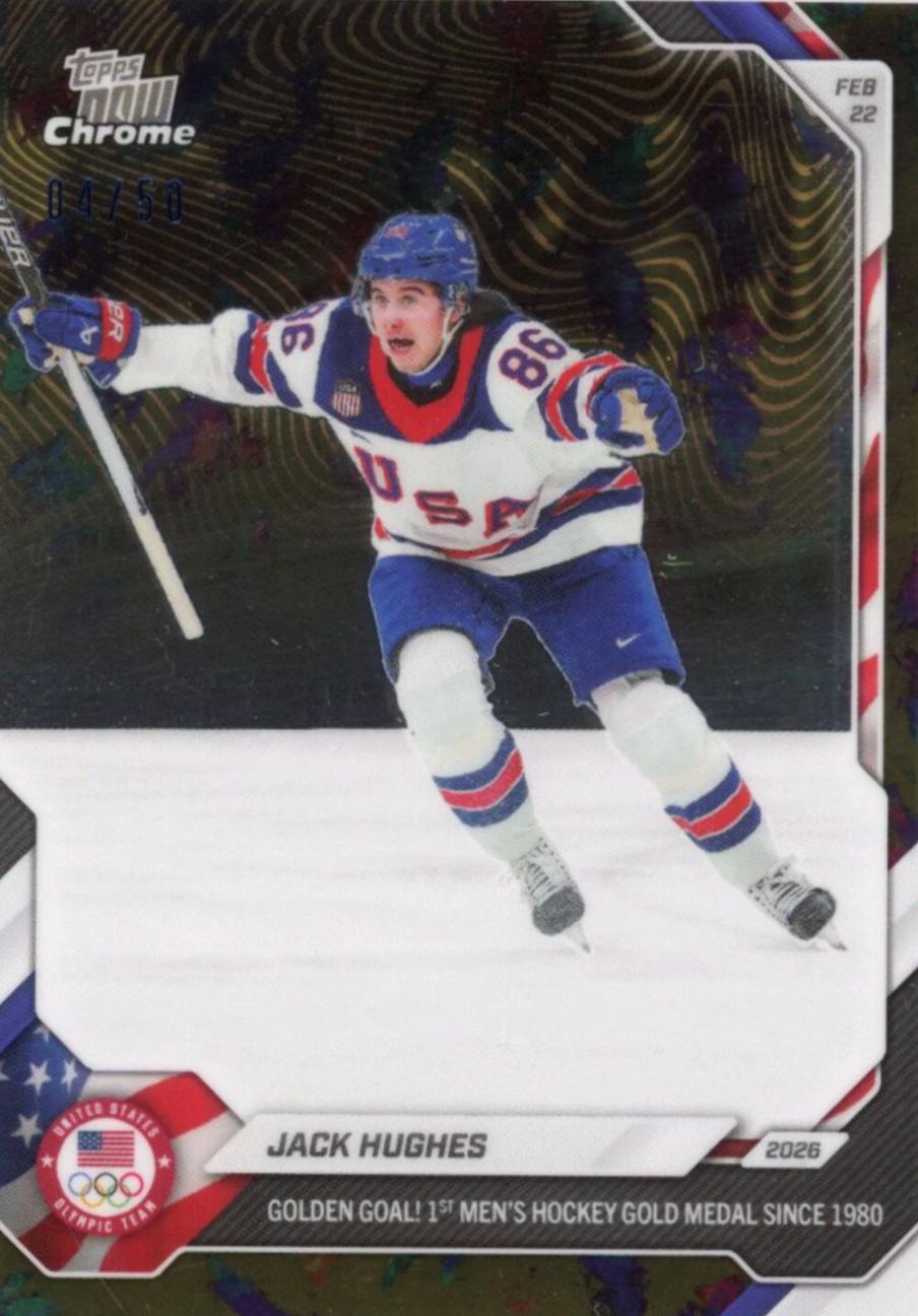 Jack Hughes [Gold] #18