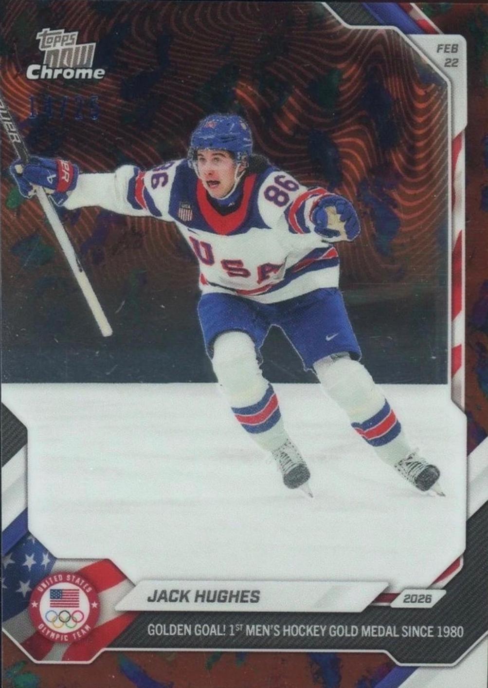 Jack Hughes [Orange] #18