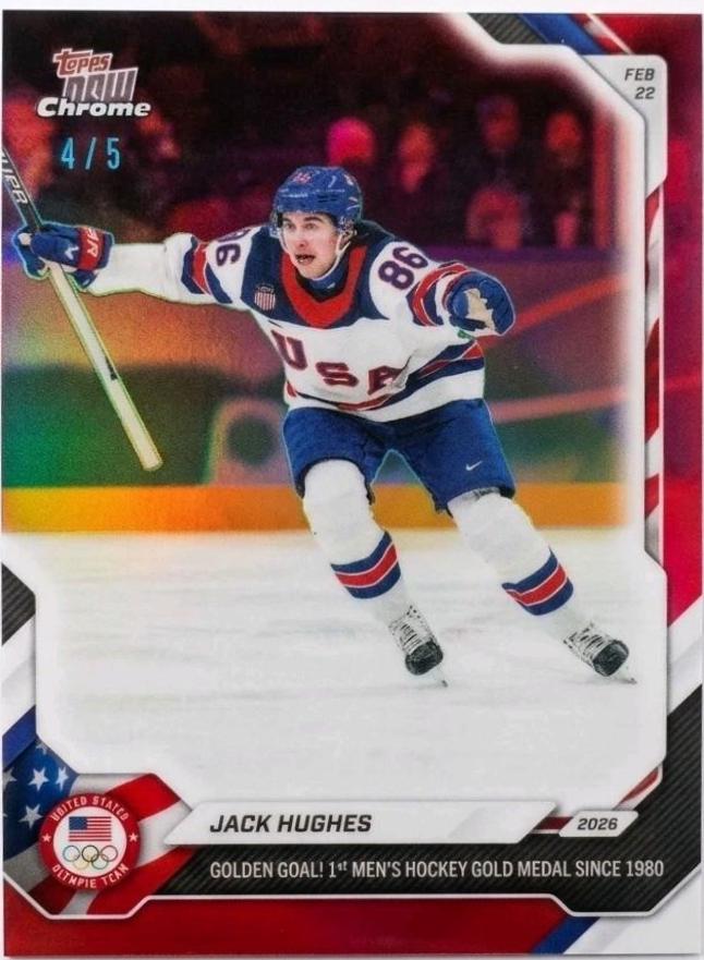 Jack Hughes [Red Parallel] #18