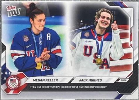 Megan Keller / Jack Hughes #19