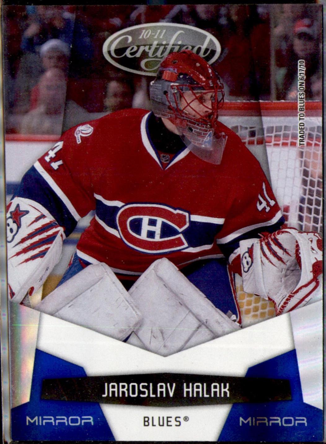 Jaroslav Halak [Mirror Blue] #129