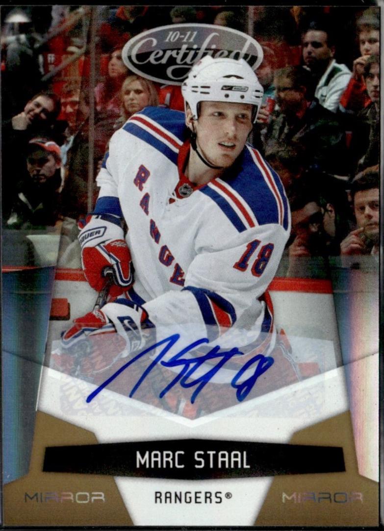 Marc Staal [Mirror Gold Signature] #99
