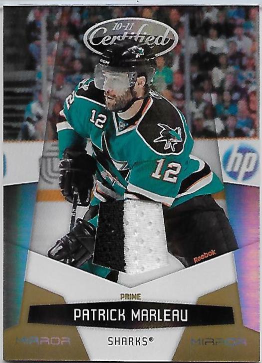 Patrick Marleau [Mirror Gold] #123